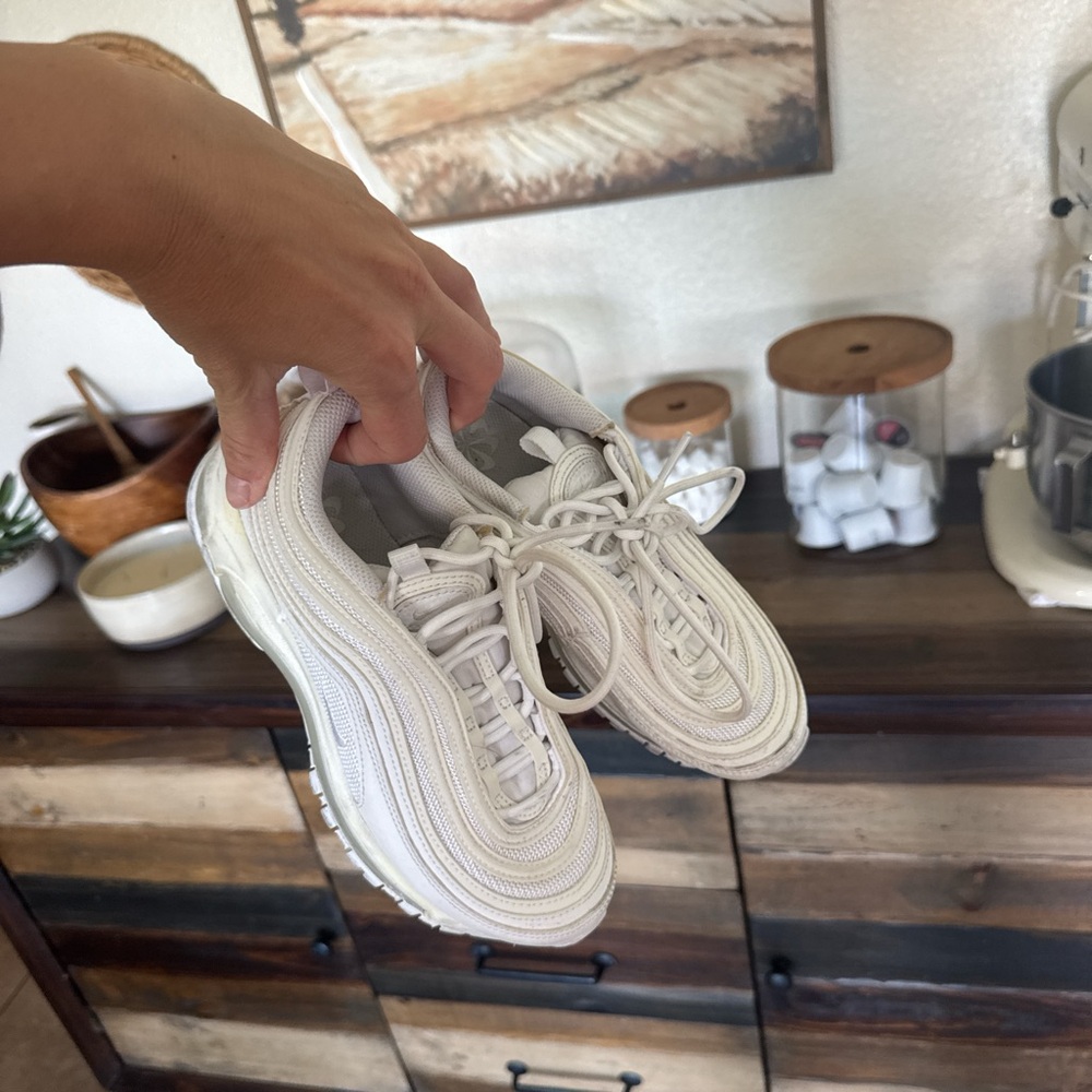 White nike air max